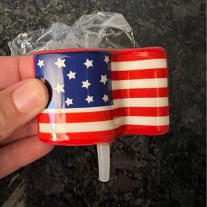 Patriotic Red White Blue Nora Fleming